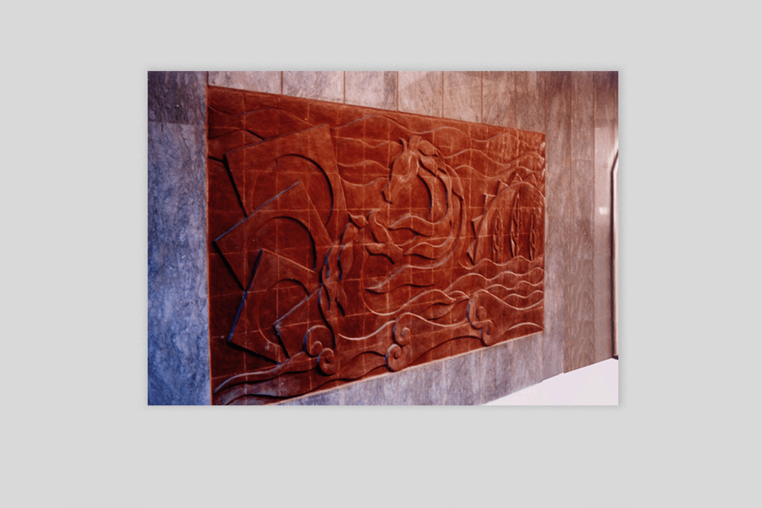 Pottery Relief Tile