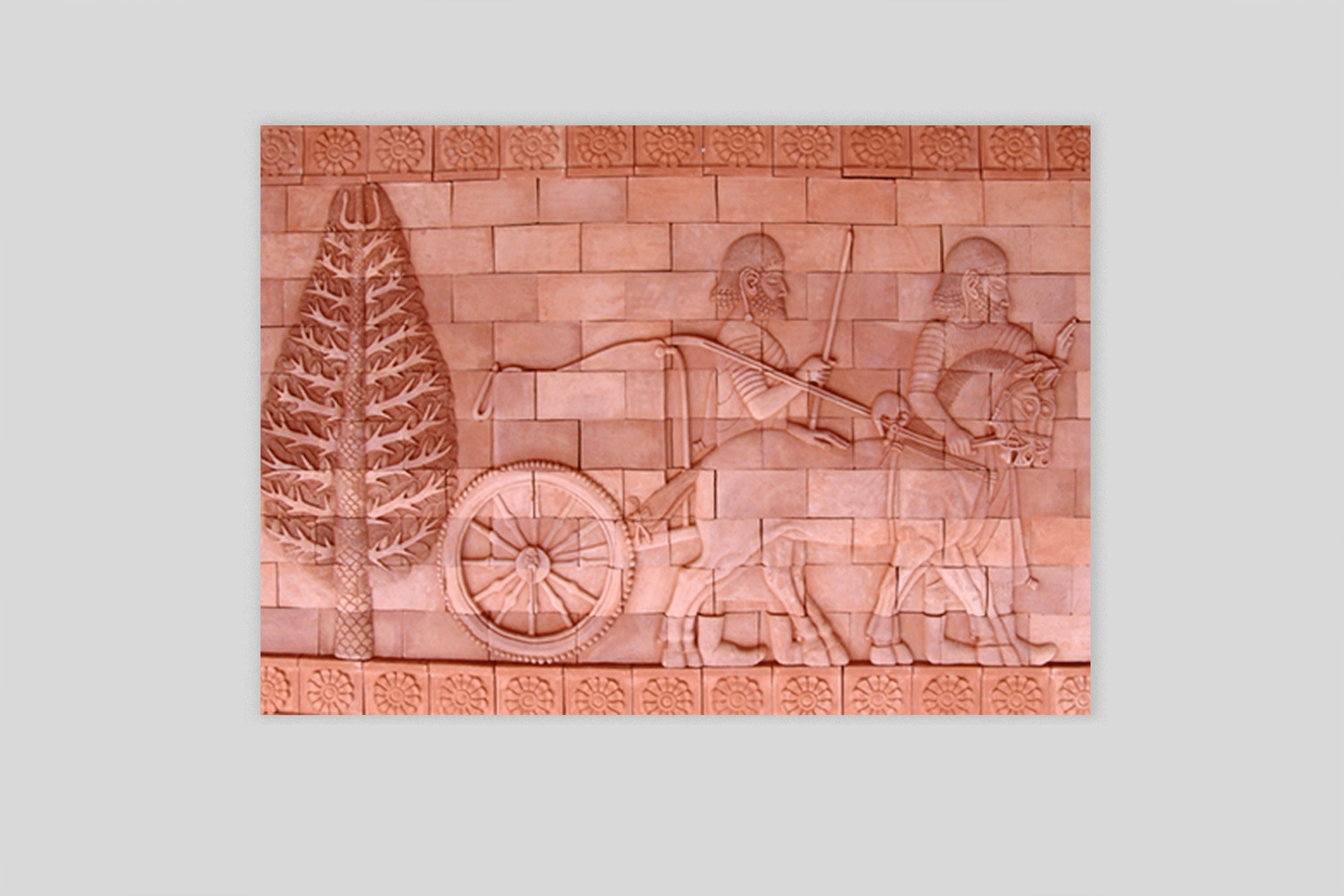 Pottery Relief Tile