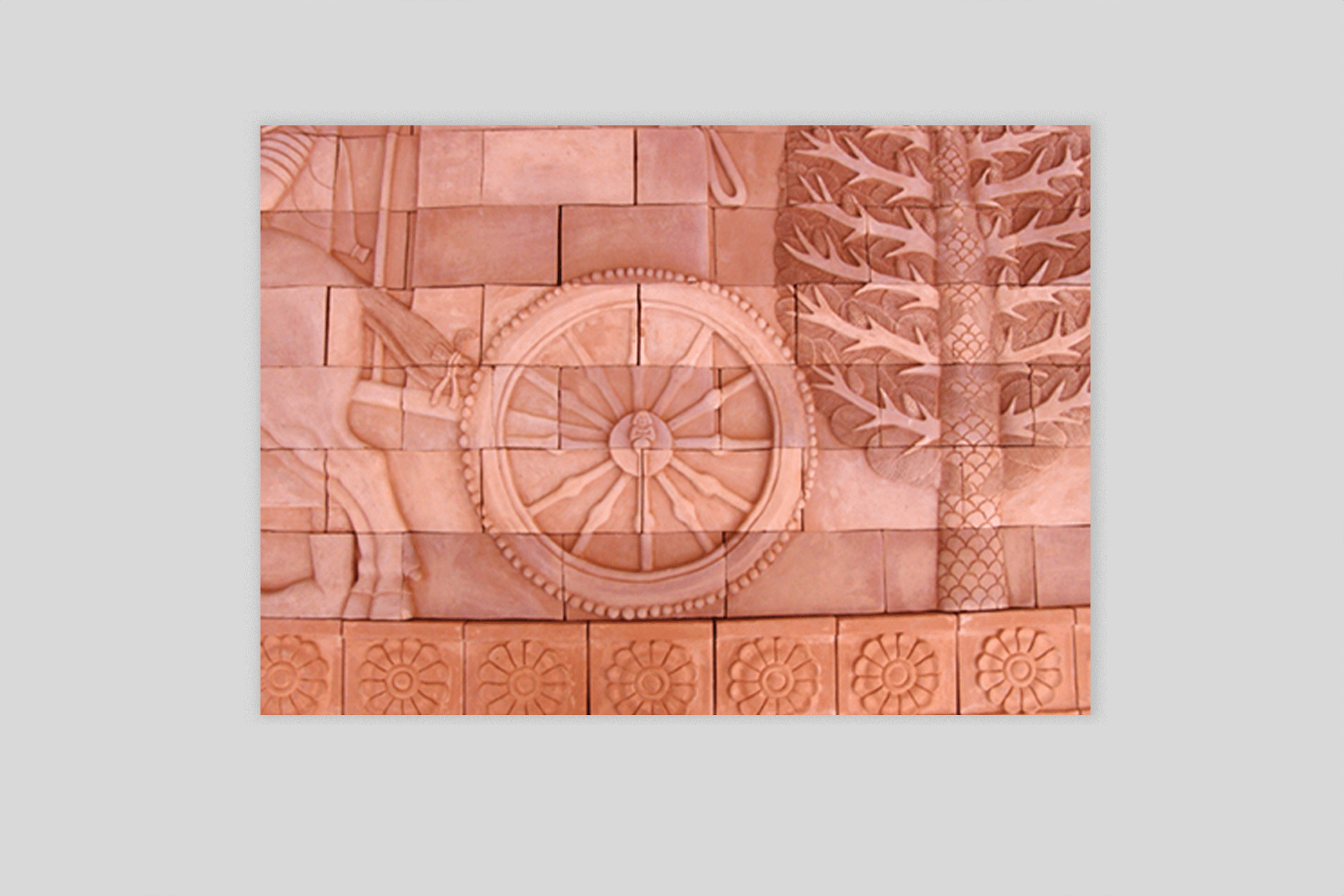 Pottery Relief Tile