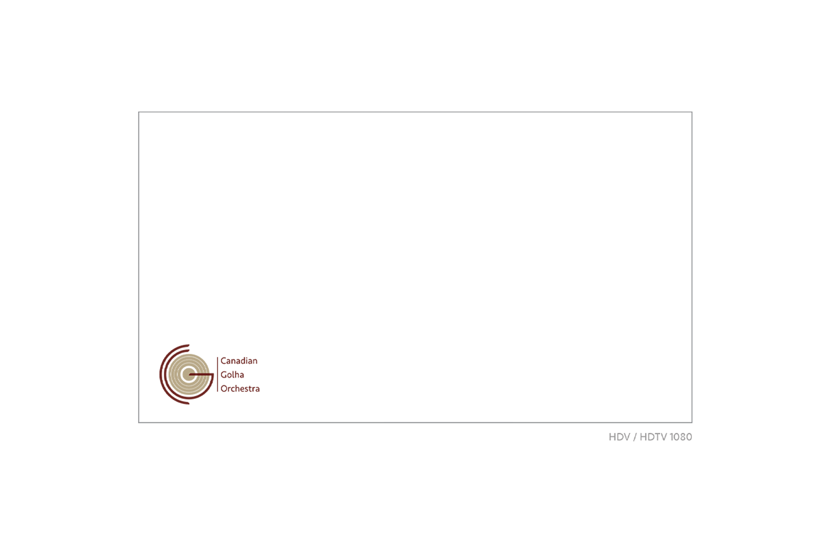 Image for Canadian Golha Orchestra Logo Design - 4