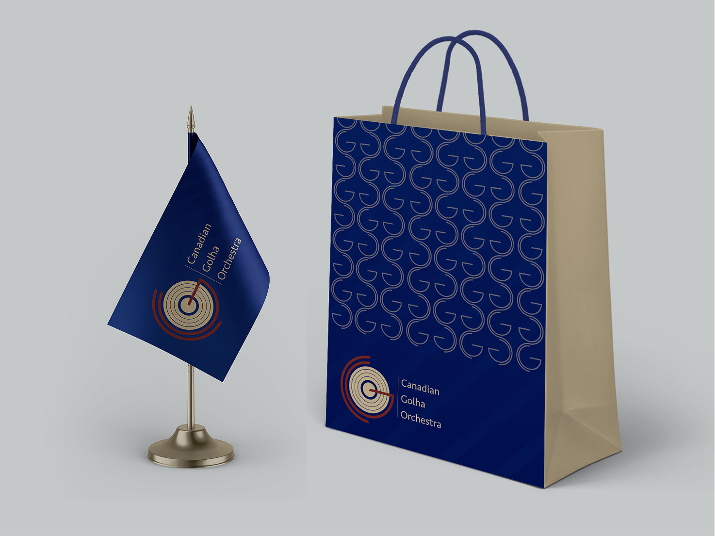 Image for Canadian Golha Orchestra Logo Design - 8